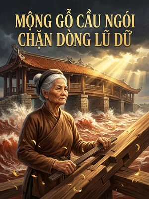 Bìa truyện Mộng Gỗ Cầu Ngói Chặn Dòng Lũ Dữ