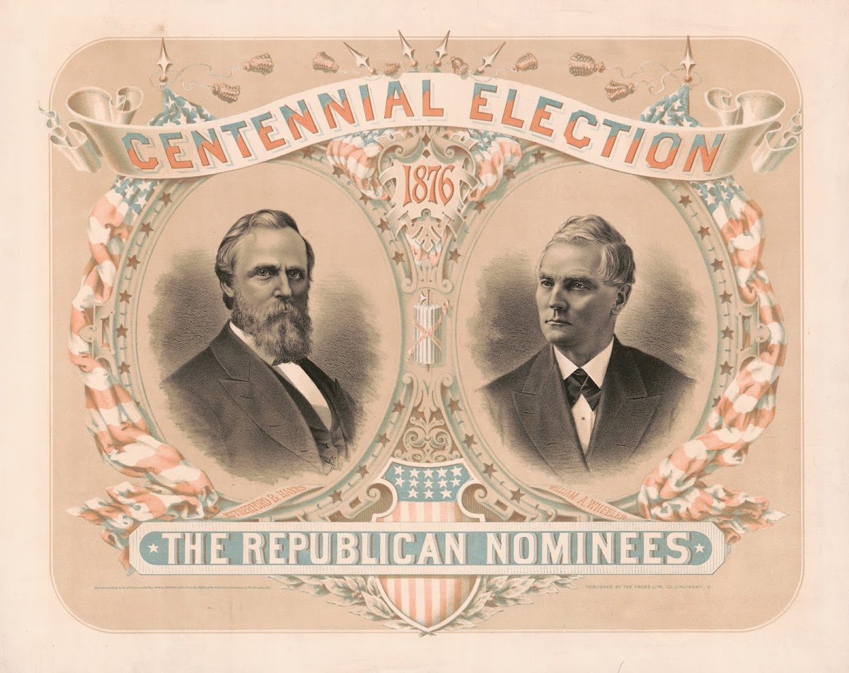 Centennial election The republican nominees 1876