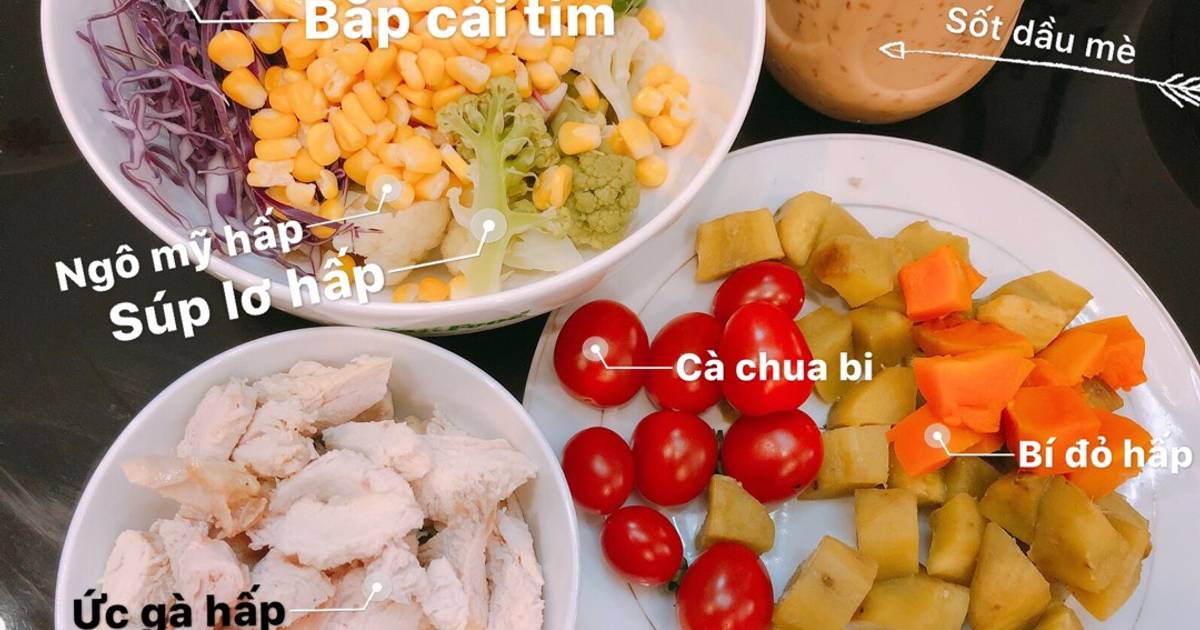 Salad giảm cân cực ngon