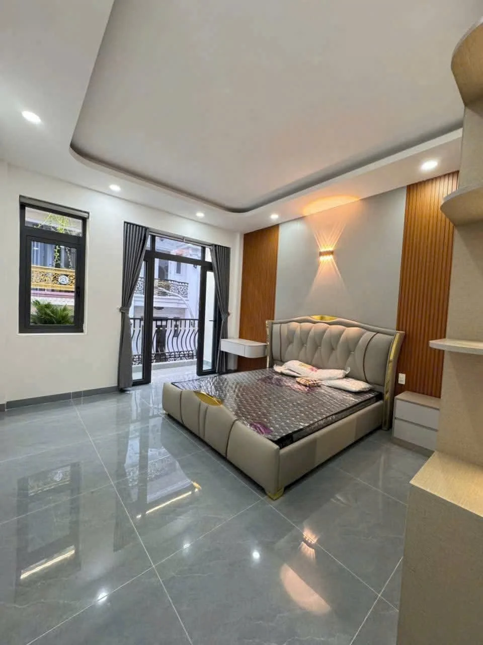 Nhà mới đẹp 4x18,5m, 4,5 Tấm, đường số 1, Quận Bình Tân – ảnh hẻm trước nhà