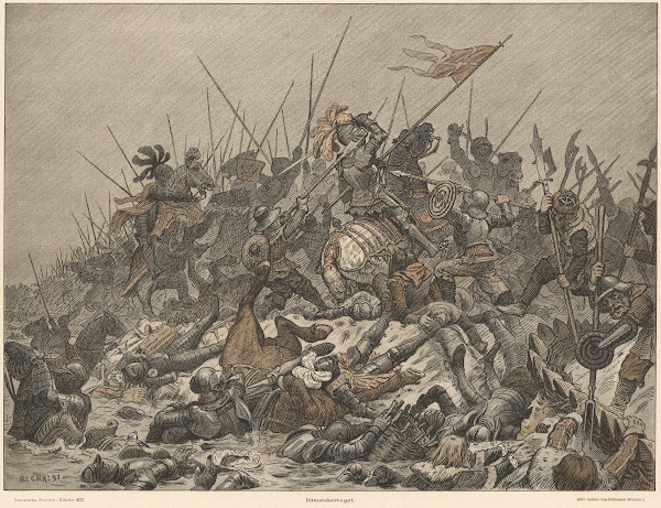 Ditmarskertoget The attack on Dithmarschen
