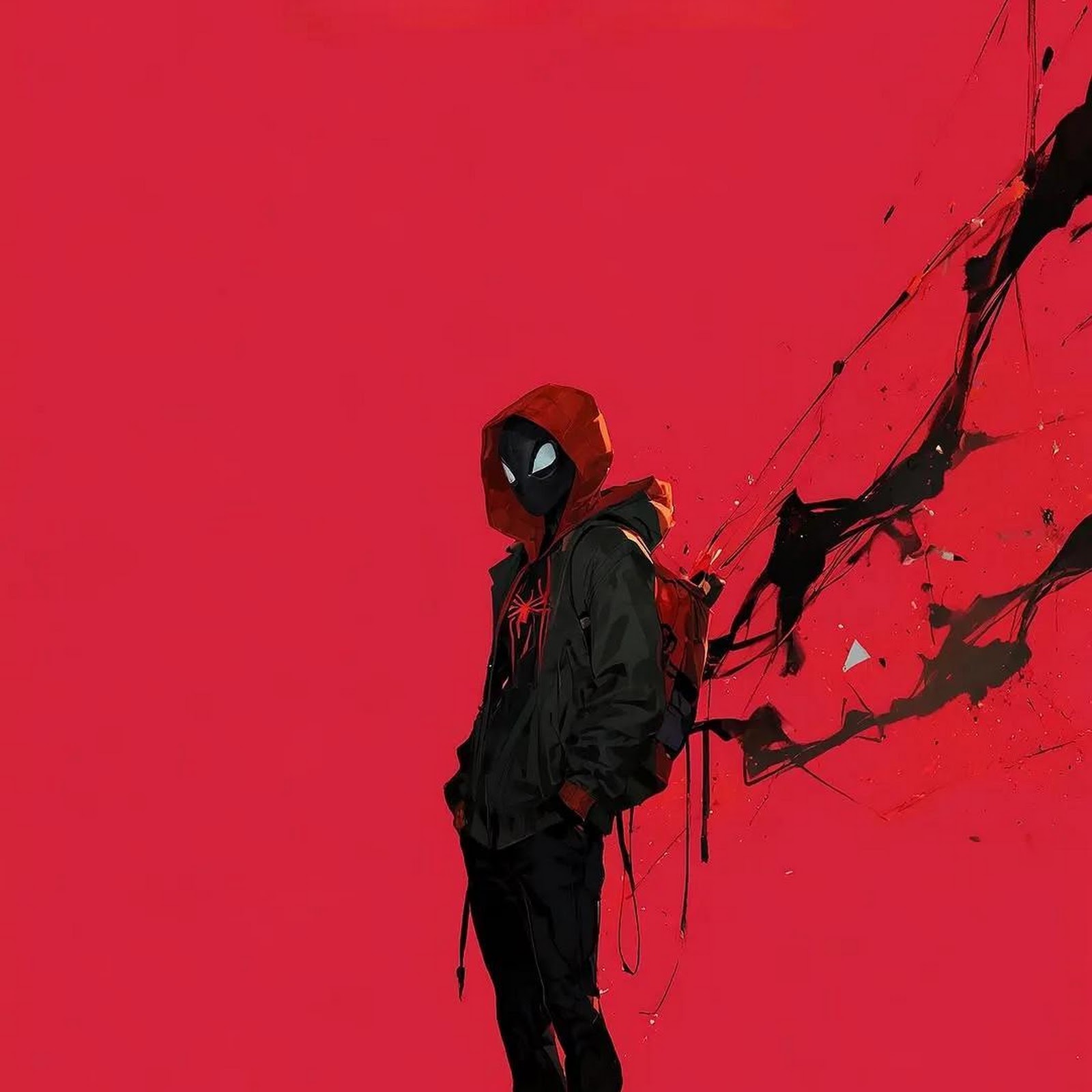 Download Miles Morales Spider Man Art iPhone