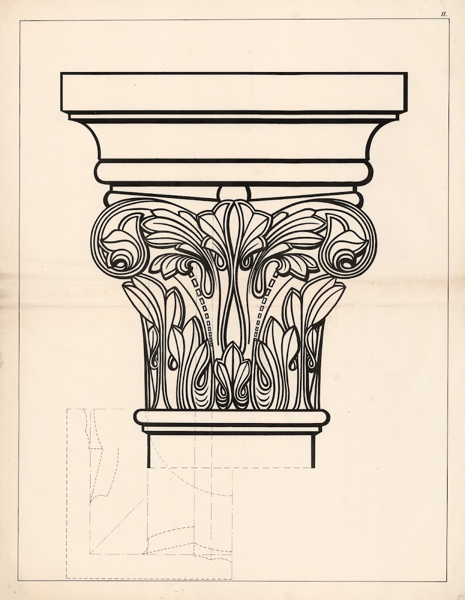 Corinthian capital 1900