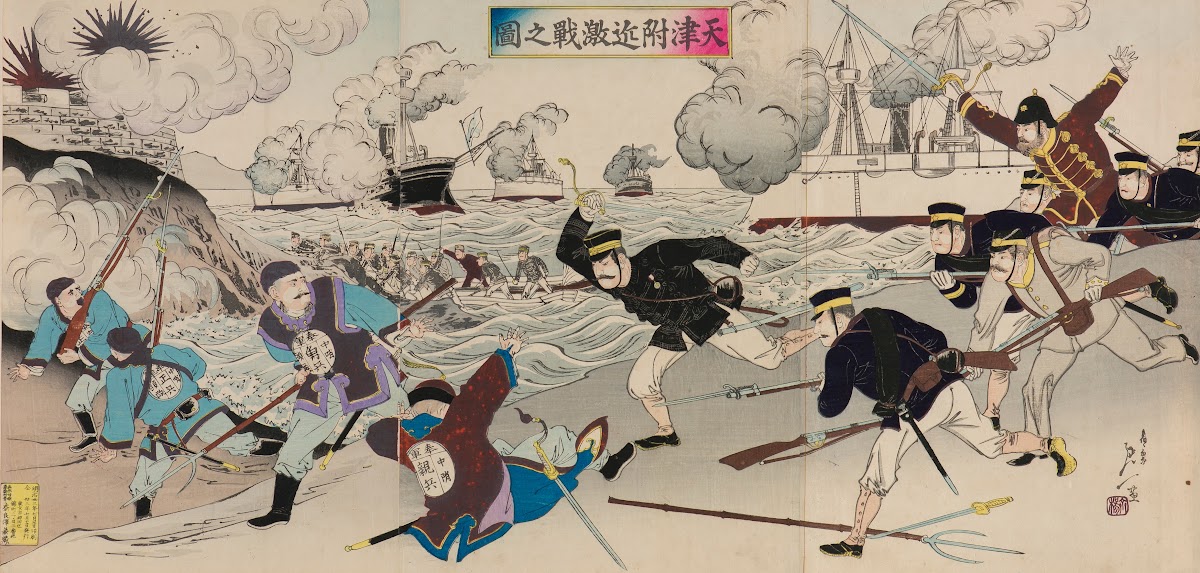 Fierce Battle in the Vicinity of Tianjin 1900
