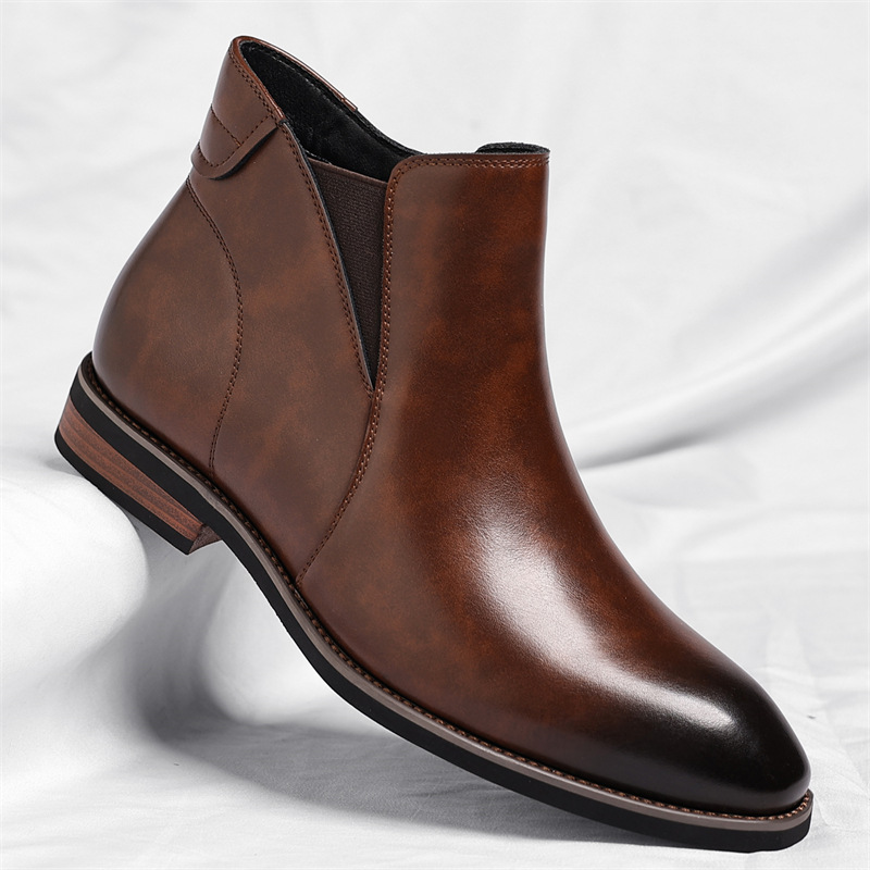 Elegant Chelsea boots for men, British style