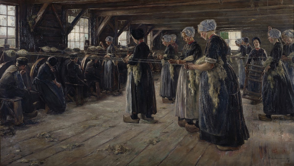 The Flax Barn at Laren 1887