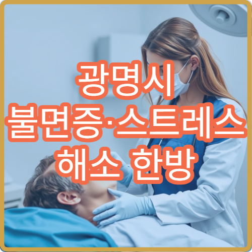 광명시 불면증·스트레스 해소 한방 전문 심신 회복 한의원