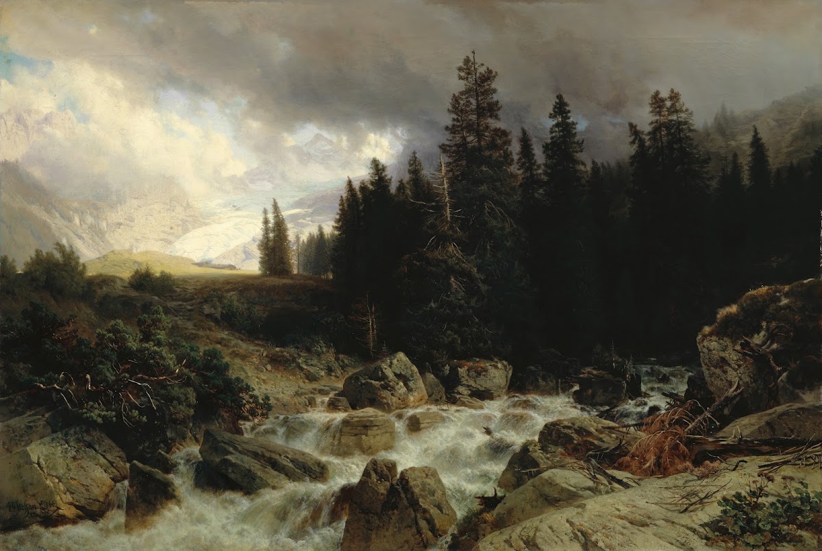 Mountain landscape 1866