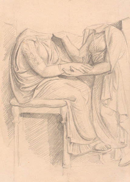 Studie efter attisk gravrelief 1879   1889