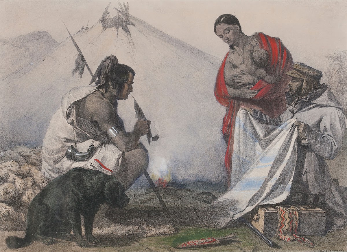 Indians Bartering