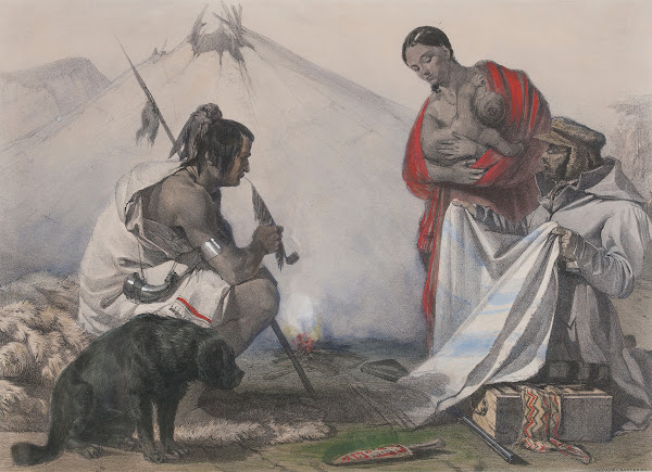 Indians Bartering