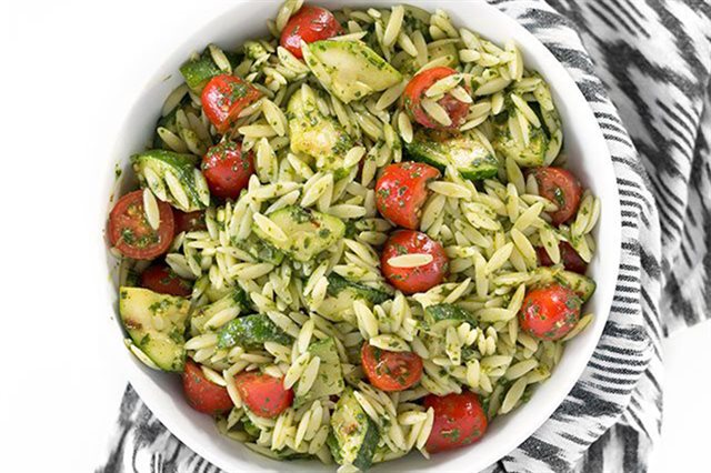 Salad Bí Ngòi Orzo Sốt Chimichurri