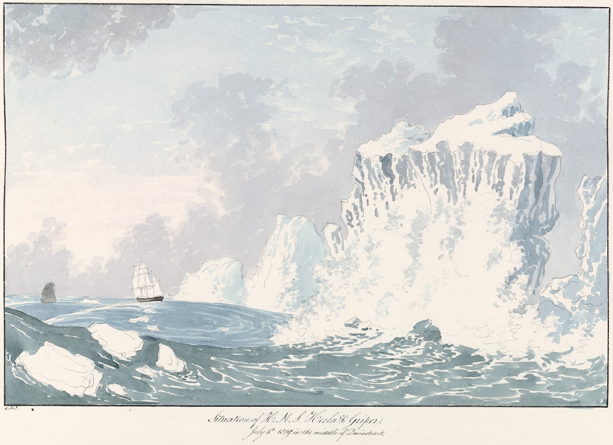 Situation of HMS Hecla  Griper