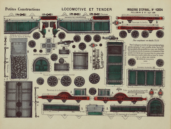 Petites constructions Locomotive et tender 1870 1900