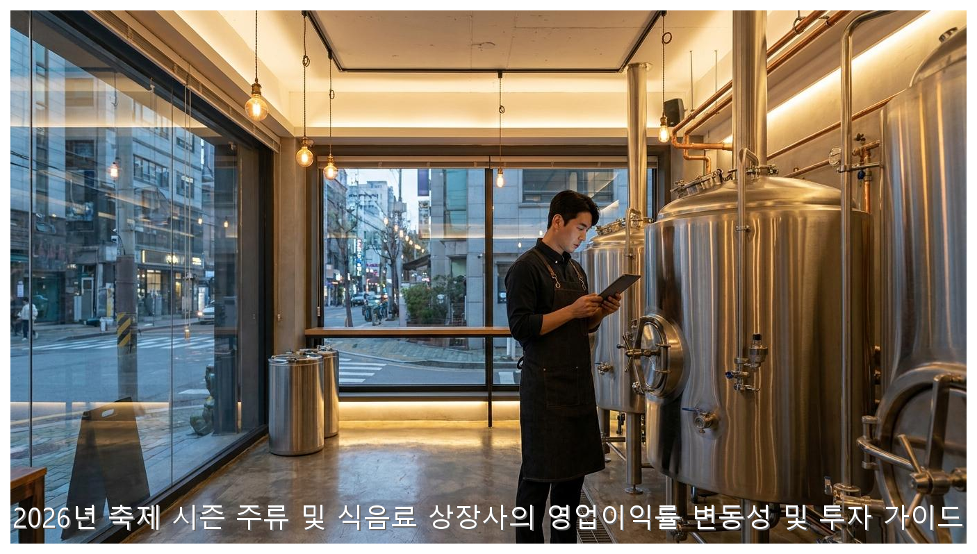 2026년 축제 시즌 주류 및 식음료 상장사의 영업이익률 변동성 및 투자 가이드 핵심 안내 및 분석 인포그래픽 (5)