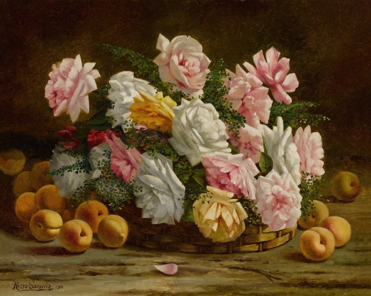 Rosas y duraznos 1914