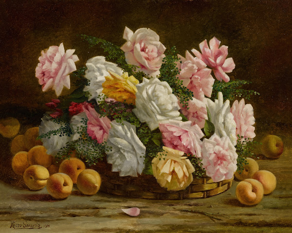 Rosas y duraznos 1914