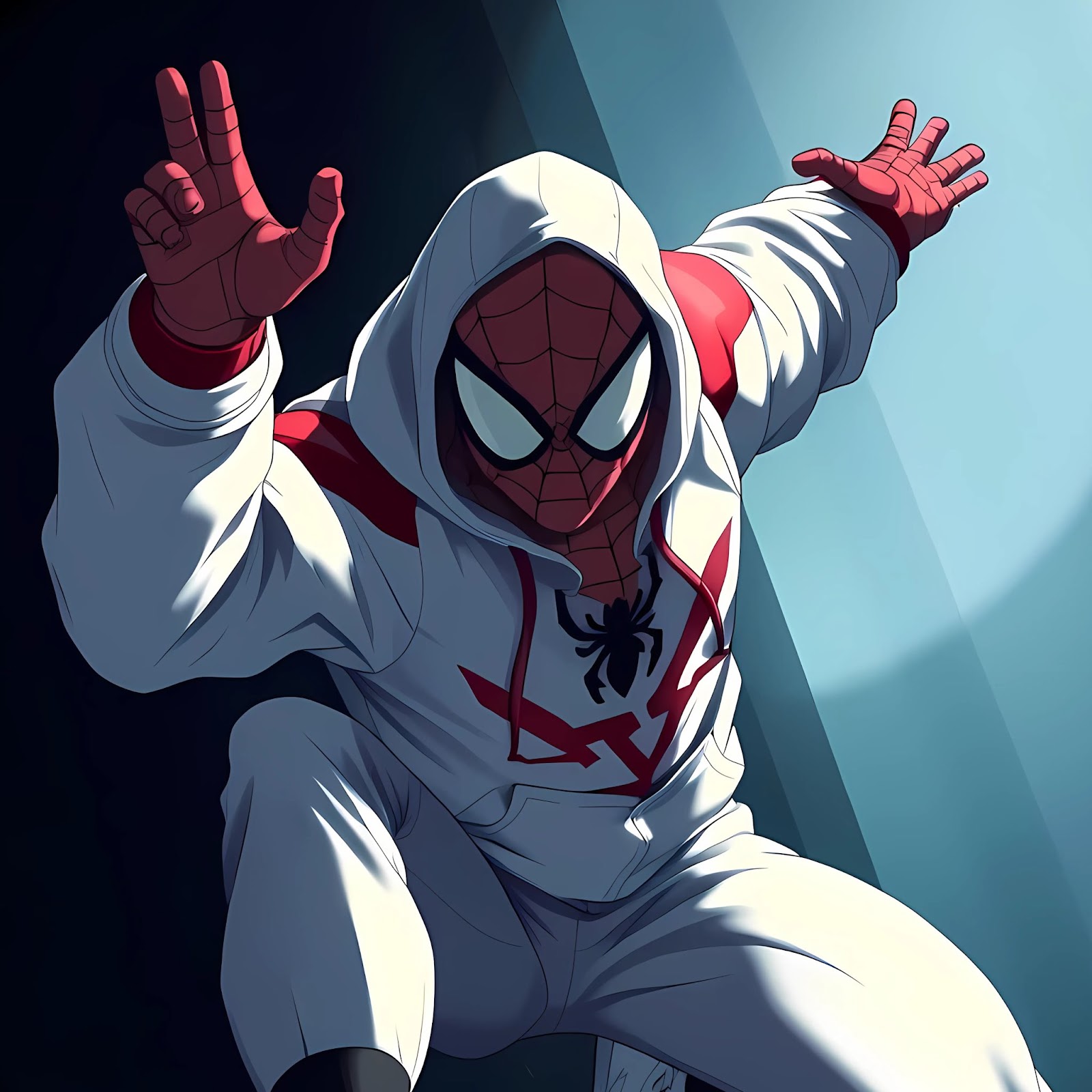 Download Spider-Man, Miles Morales, Hoodie, Sneakers 2K iPhone