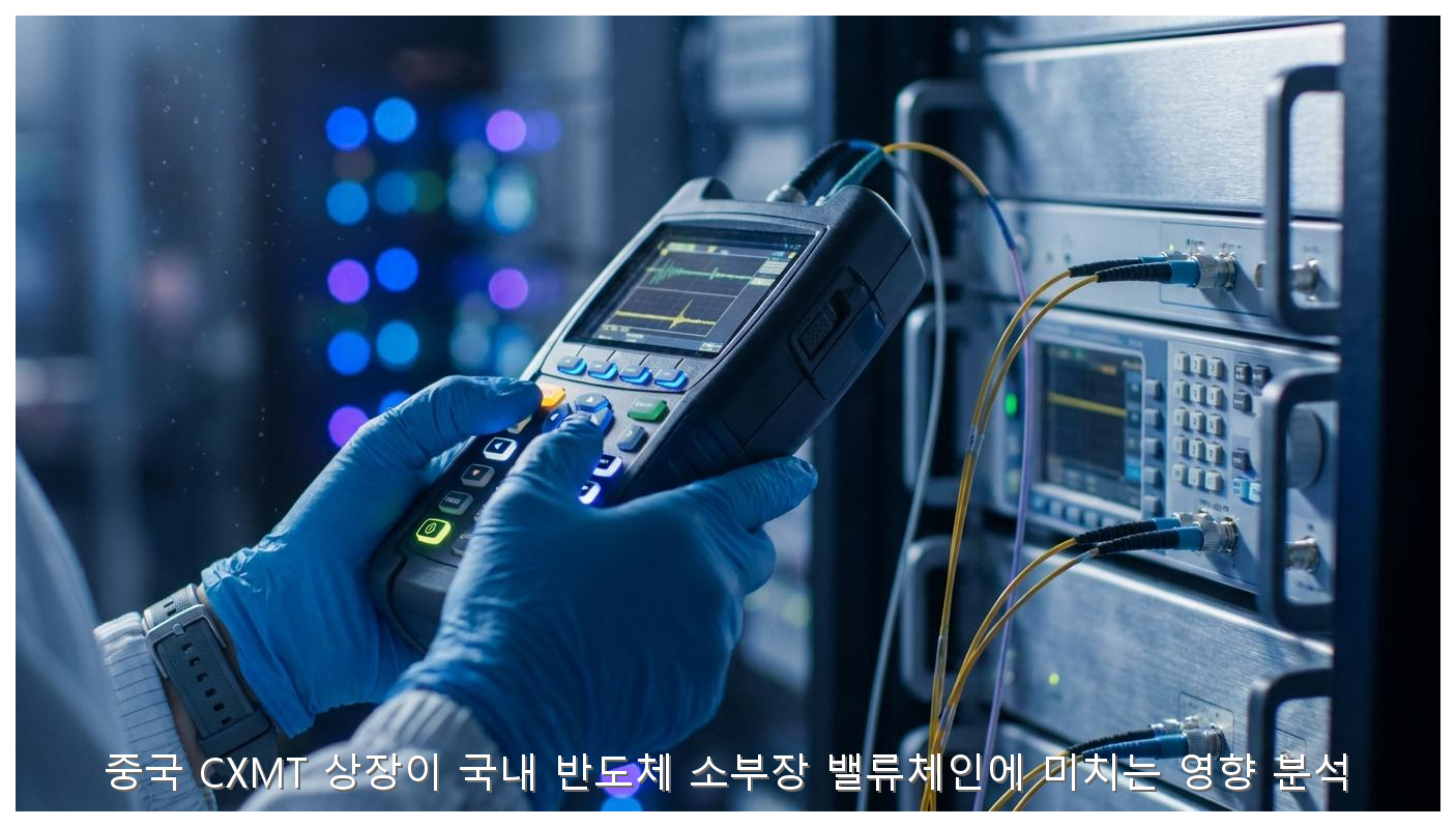 중국 CXMT 상장이 국내 반도체 소부장 밸류체인에 미치는 영향 분석 핵심 안내 및 분석 인포그래픽 (5)