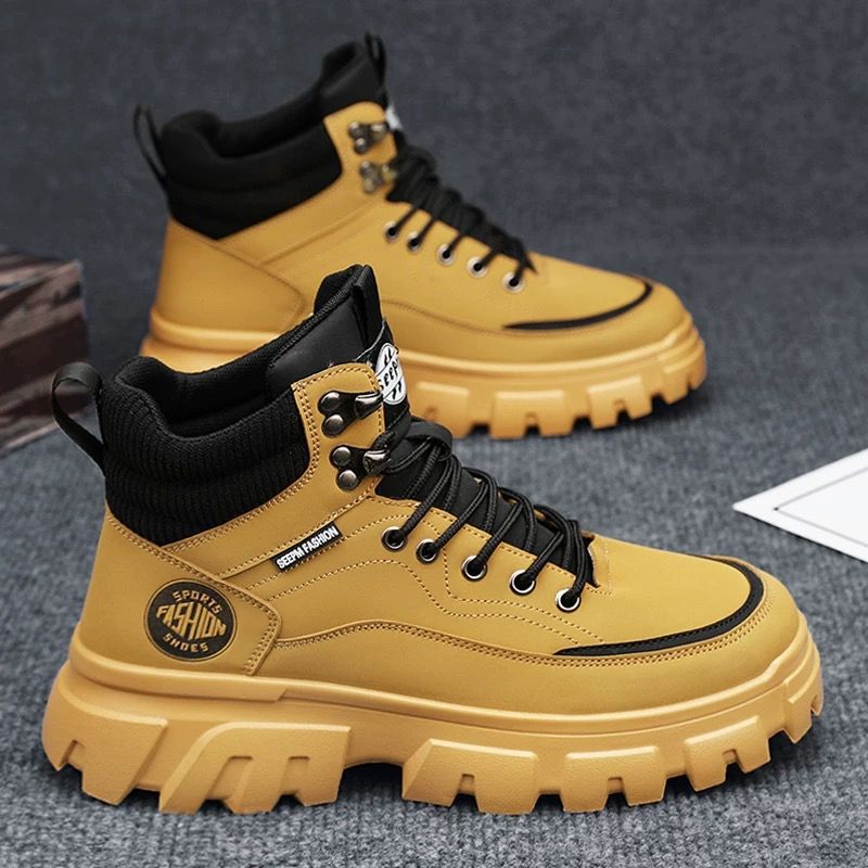 Men's Worker-Style Boots, waterproof