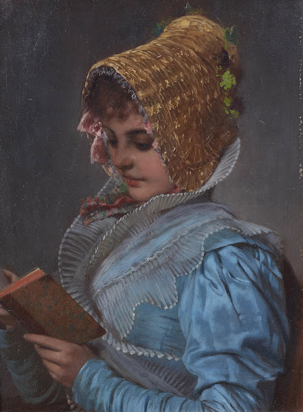 Lesendes Mädchen