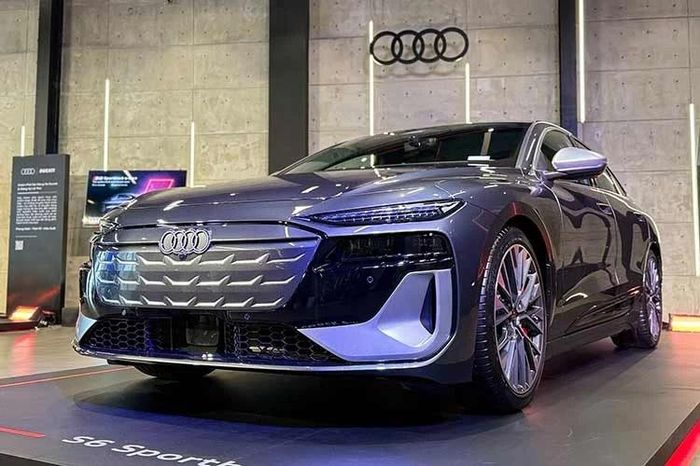Cận cảnh Audi S6 Sportback e-Tron 'bằng xương bằng thịt' tại Việt Nam - Báo Tri thức &amp; Cuộc sống