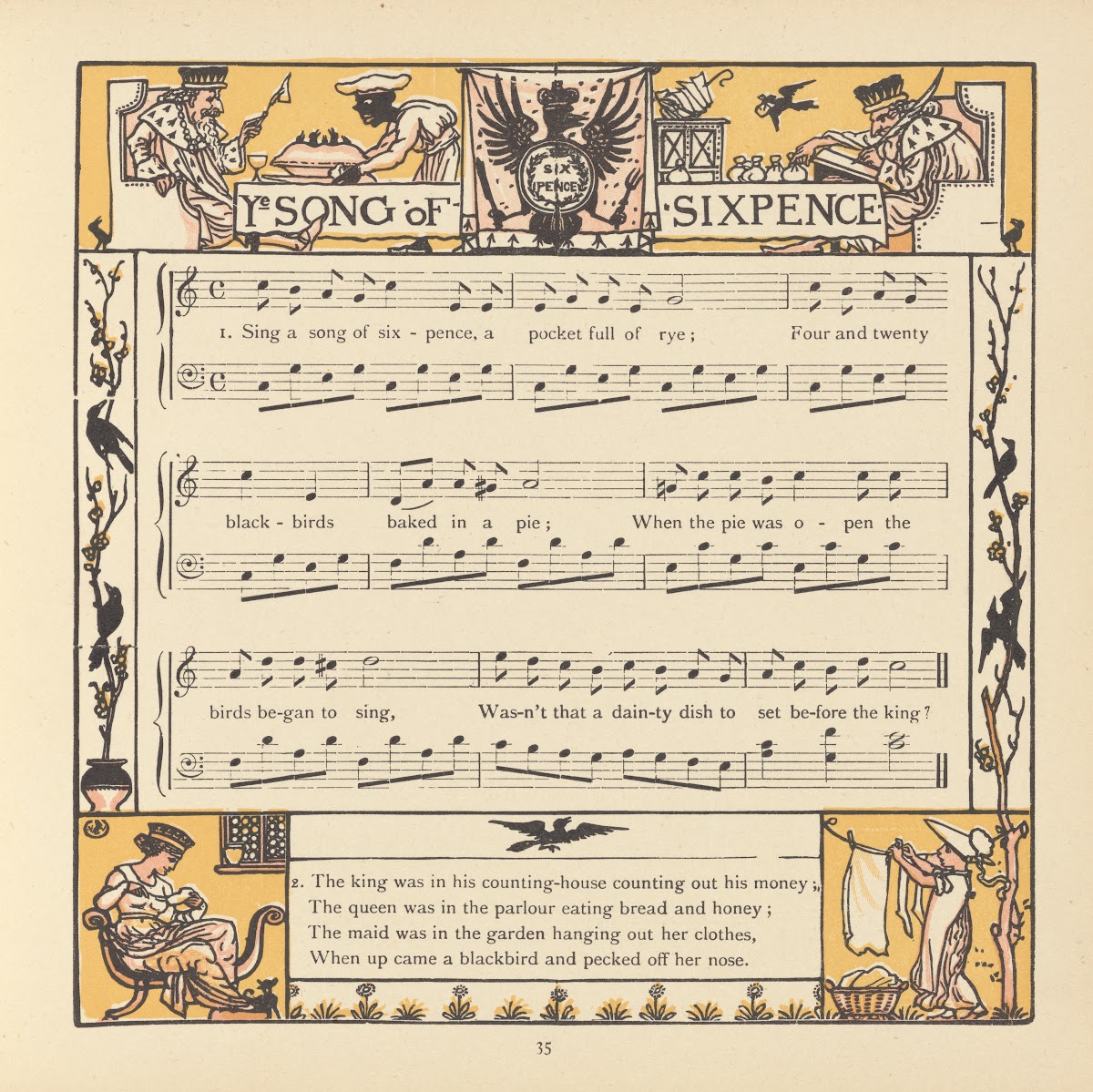 Song of Sixpence 1876