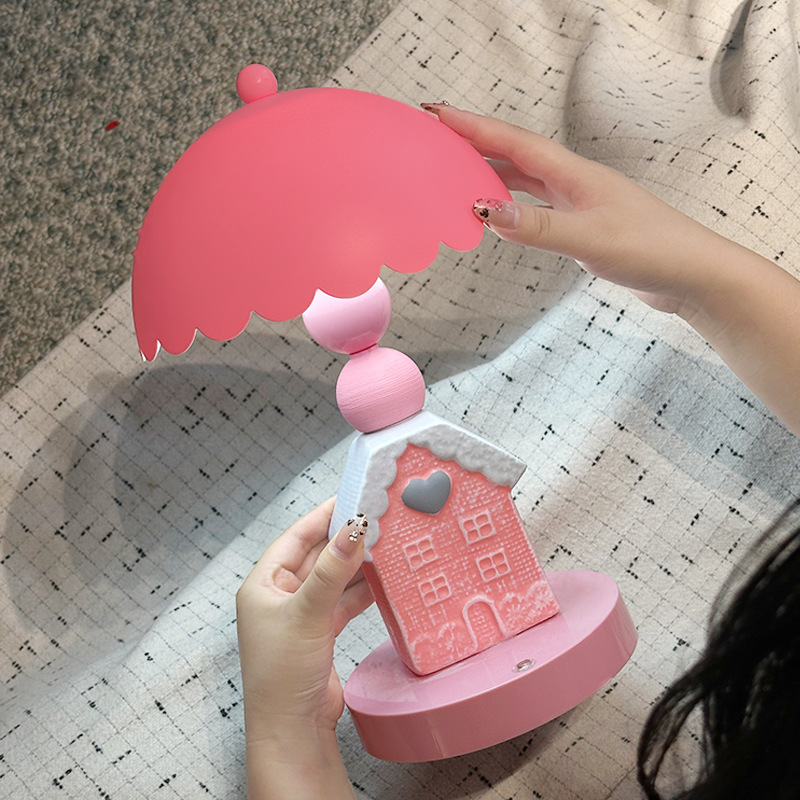 Fairy-tale House Table Lamp, Creative Design