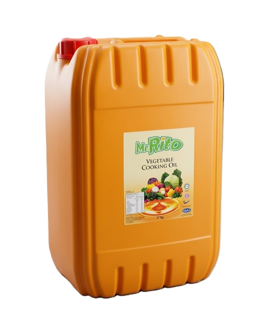 Mr Rito Vegetable Cooking Oil 17Kg/Nett