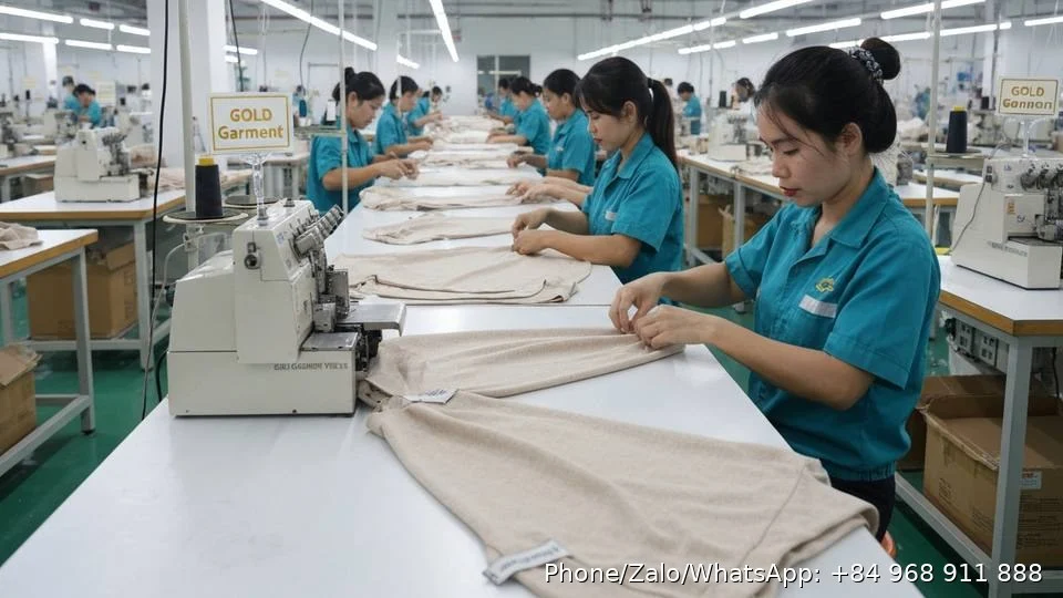 Low MOQ Manufacturer - Gold Garment Vietnam