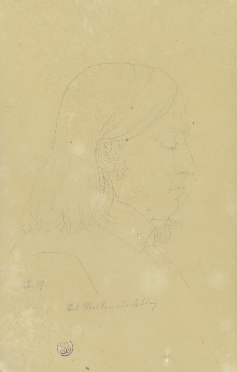 Bildnis des Malers Carl Mosler aus Koblenz 1819
