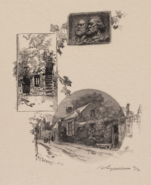 Entry to Rousseaus Studio and the Millet Home 1890