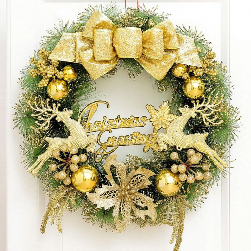 Christmas wreath with lighting option