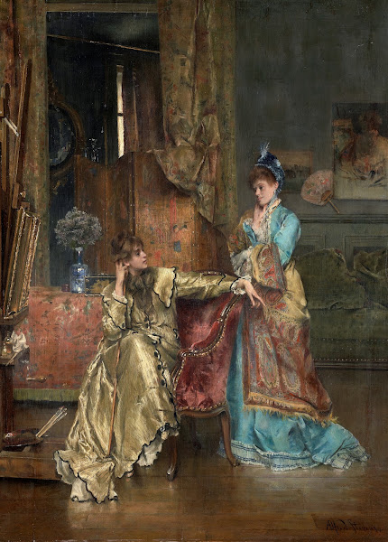 The Visit c 1870