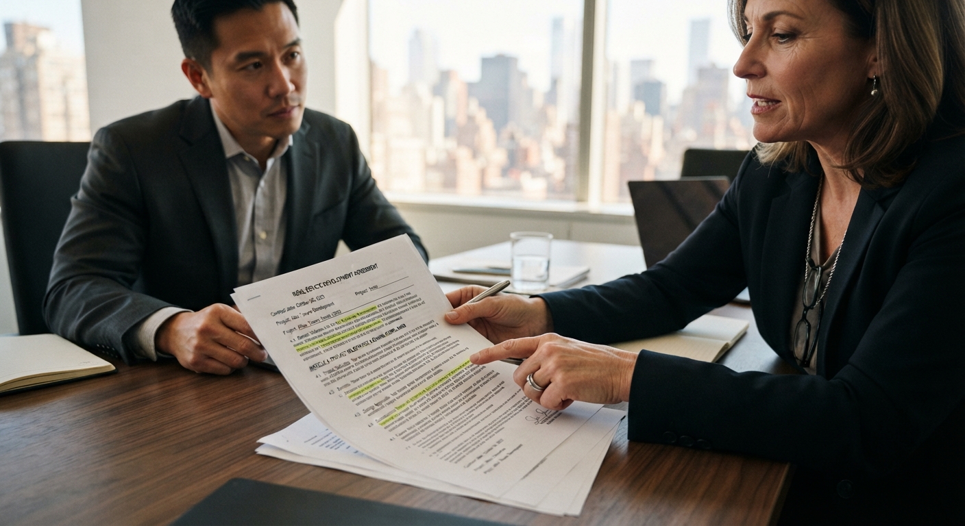 Ist Ihr Unternehmen bereit, eine Überprüfung von Immobilienentwicklungsverträgen in Auftrag zu geben?