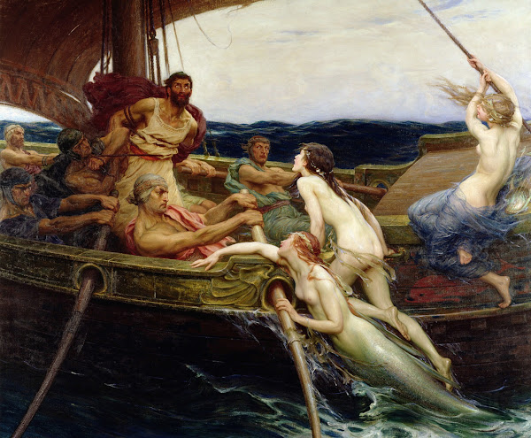 Ulysses And The Sirens Circa 1909