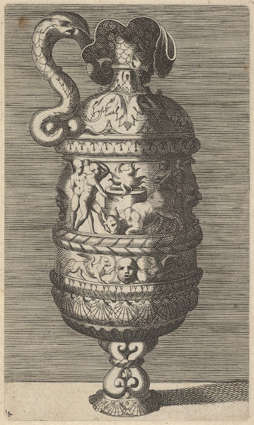 Vase with a Sacrificial Scene 17th century