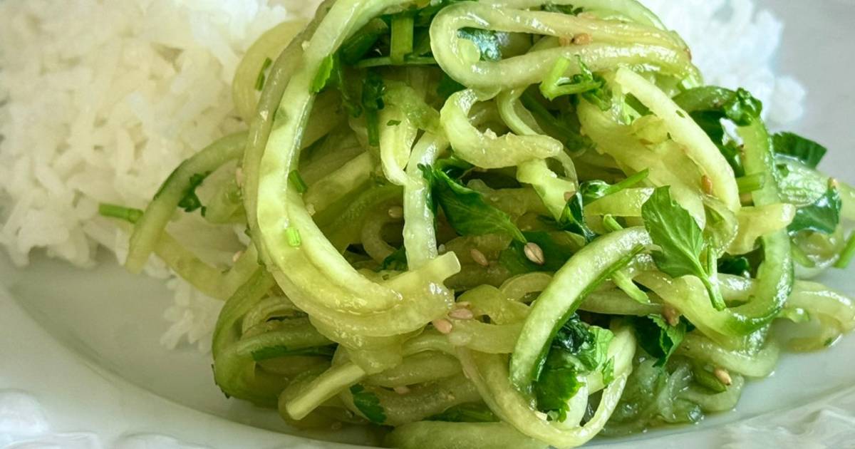 🌱 Dưa Leo Trộn Ngò Rí