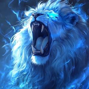 Glowing Lion Picture