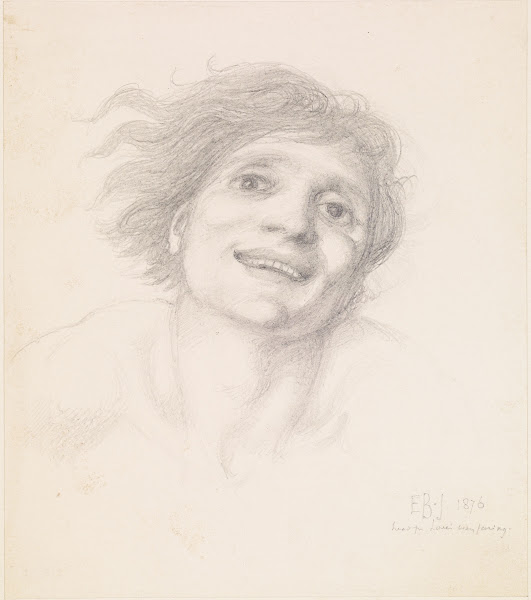 The Car of Love or Loves Wayfaring  Study of a Mans Head