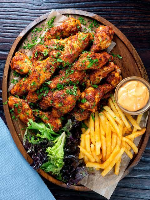 Five Wings + 2 Regular Sides