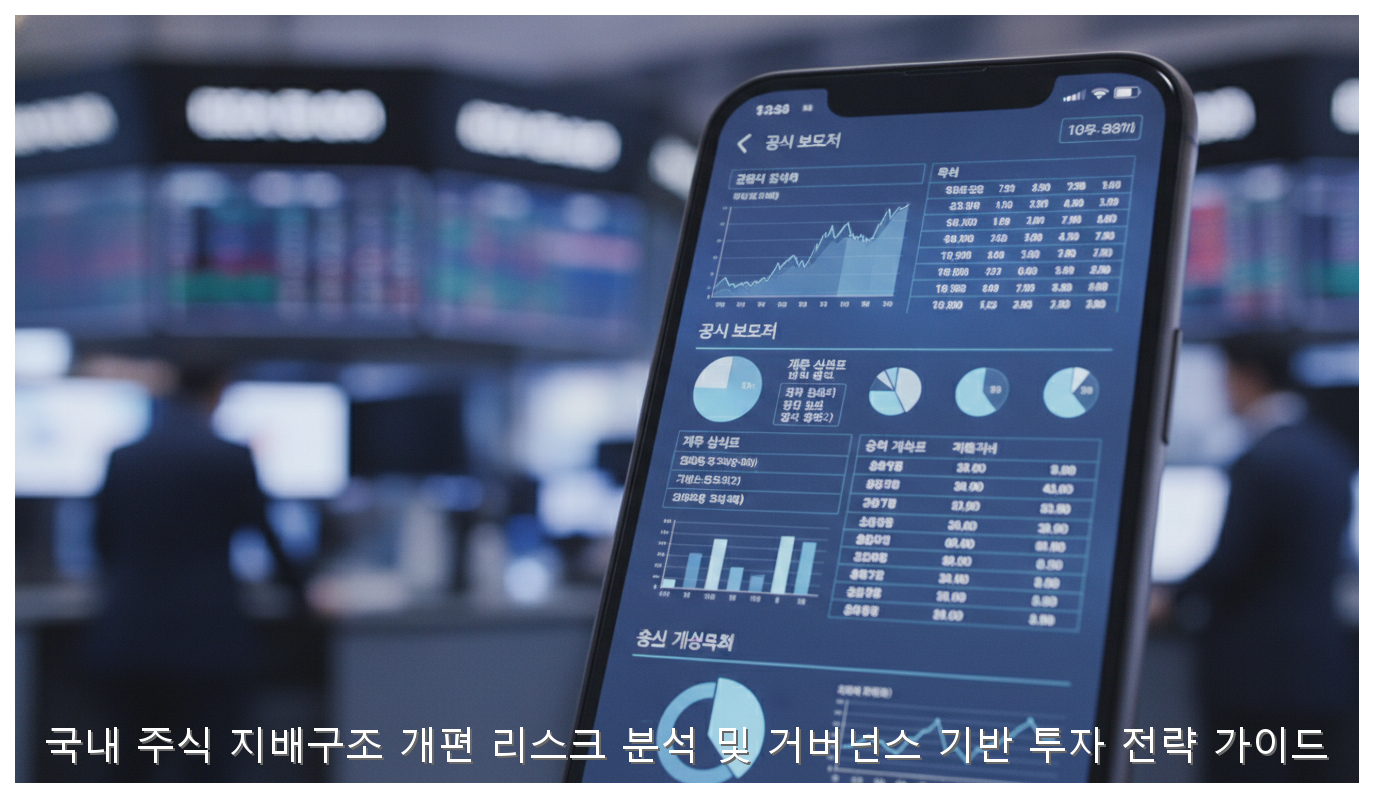 국내 주식 지배구조 개편 리스크 분석 및 거버넌스 기반 투자 전략 가이드 핵심 안내 및 분석 인포그래픽 (7)