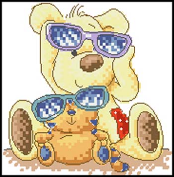 CMP NL3002 Newton Bear Wearing Glasses