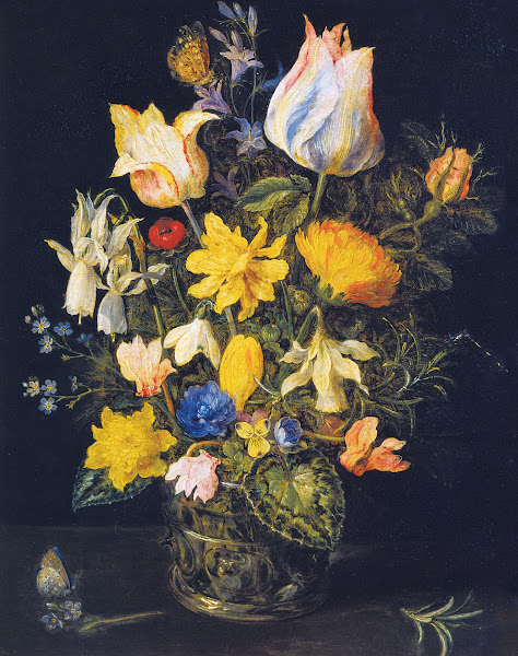 Still Life With Bouquet Of Flowers ca 1610  1625