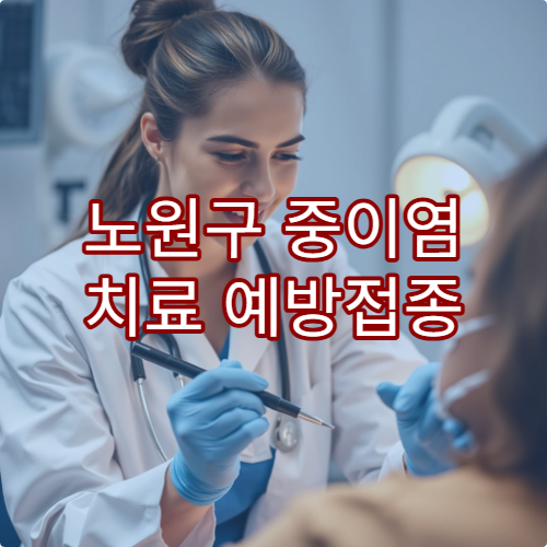 노원구 중이염 치료 예방접종 가능한 이비인후과 병원
