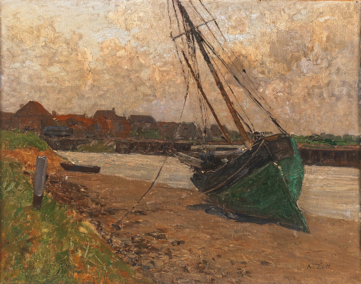 Motiv aus Nieuport Belgien 1912