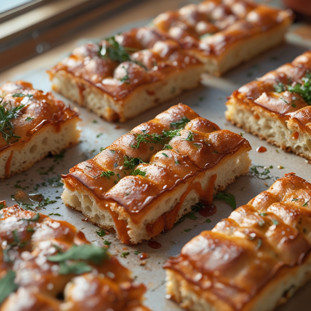 Crispy Mini Focaccia: Easy Homemade Italian Bread Bites finished