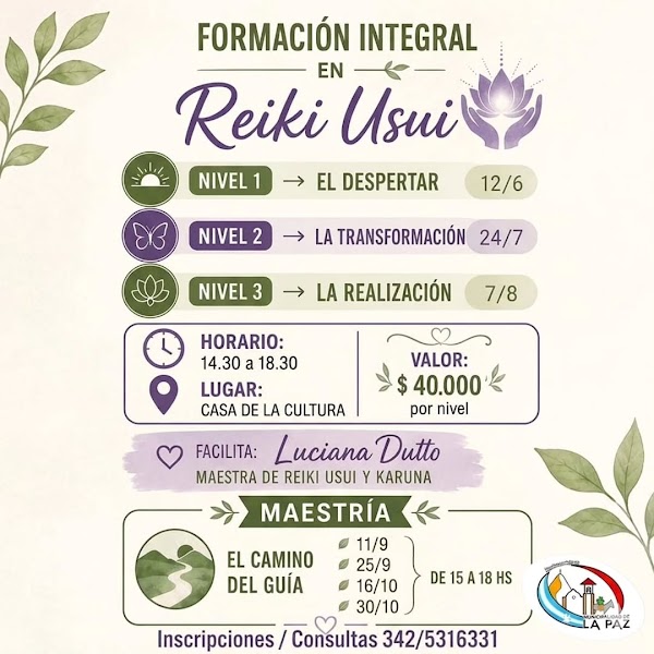 Formación Integral en Reiki Usui