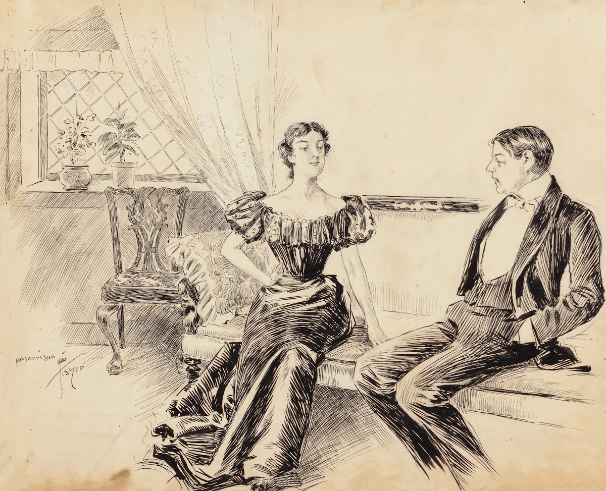 A Couple in the Parlor 1897