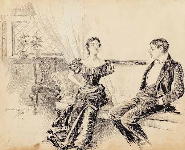 A Couple in the Parlor 1897